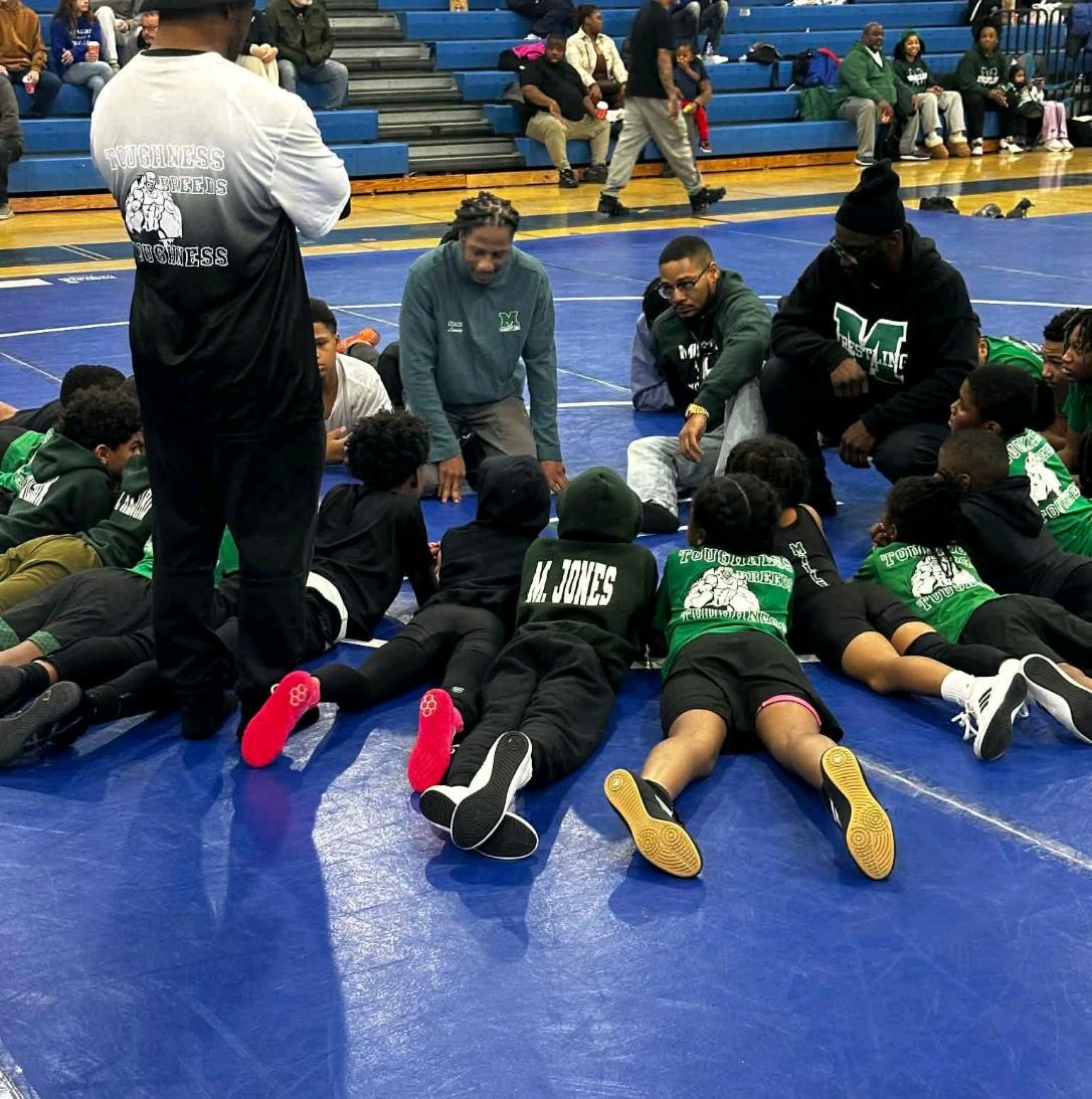 Team huddle before match — toughness breeds toughness